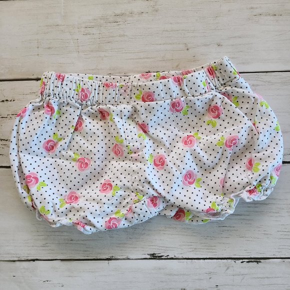 ♡ 5/$20 - Koala Baby Girl's Roses Polka Dot Diaper Cover Newborn - Picture 4 of 4